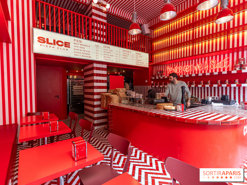 Slice Pizza Club, la pizzeria aux parts XXL à Paris