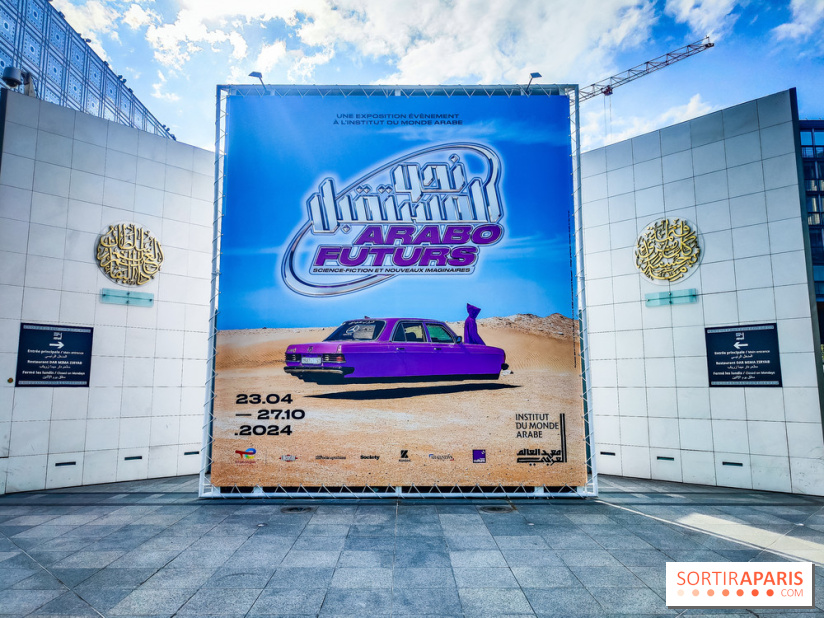Arabofuturs : l'exposition entre science-fiction et prédictions à l'Institut du Monde Arabe - photos - IMG20240422103603