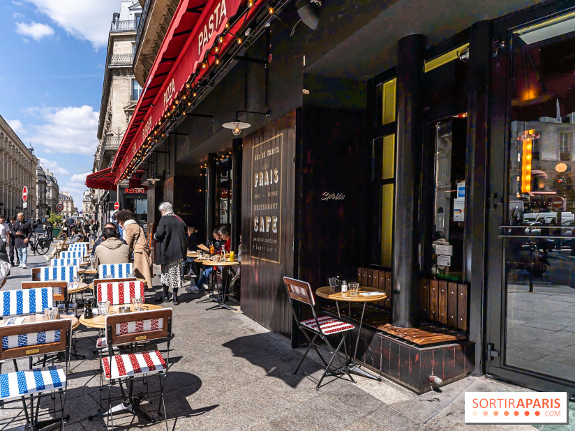 Festival, le café-restaurant rue Étienne Marcel  -  terrasse