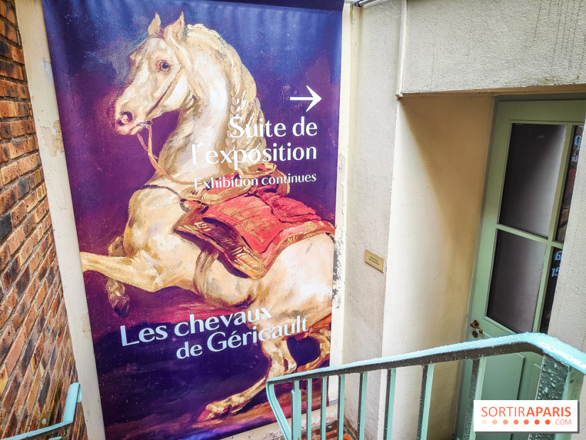 Les chevaux de Géricault : l'exposition hommage au peintre se dévoile au musée de la Vie Romantique - IMG20240514104846