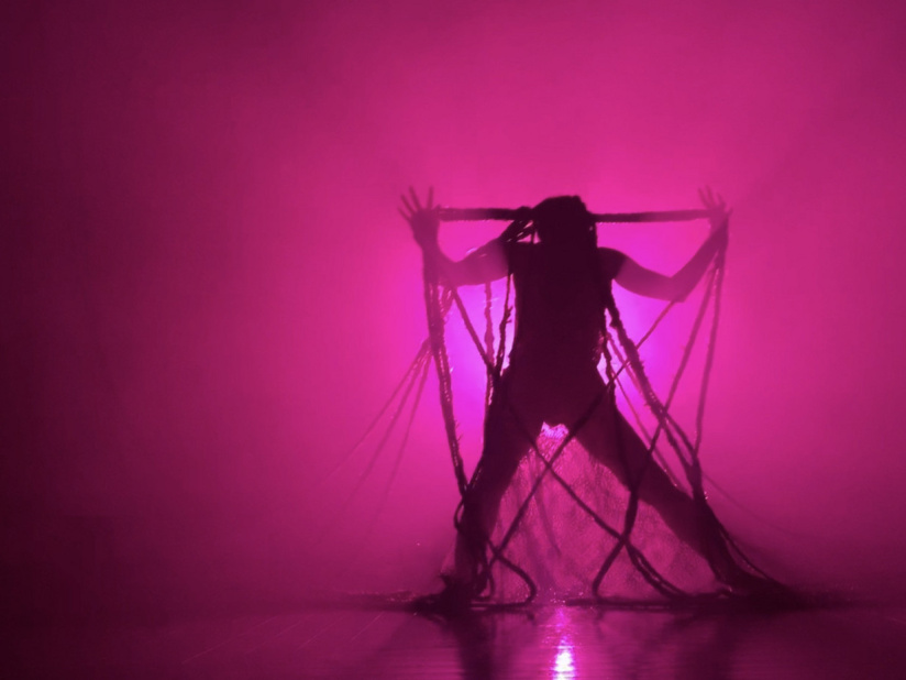 EXPOSITION PERSONNELLE DE JEANNETTE EHLERS AU Bicolore - CAST ON WATER,2023 still   photo by Nikolaj Recke