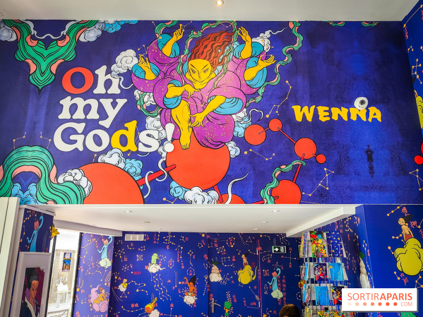 Oh my Gods, l'exposition de Wenna qui nous plonge dans des mondes merveilleux au musée en Herbe - IMG20240605113104