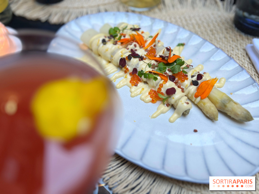 Blossom, Sofitel Paris le Faubourg 2024 - Asperges blanches