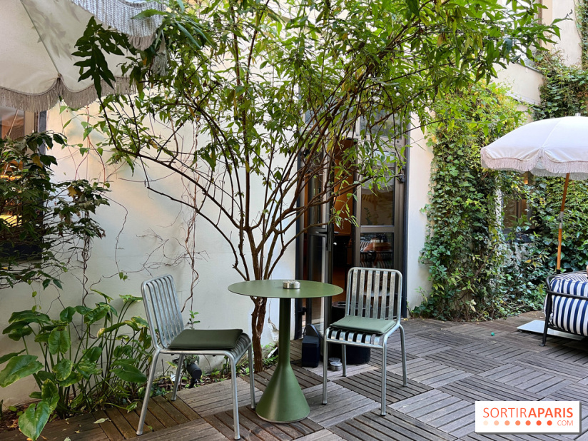 Hôtel Rosalie - Patio terrasse