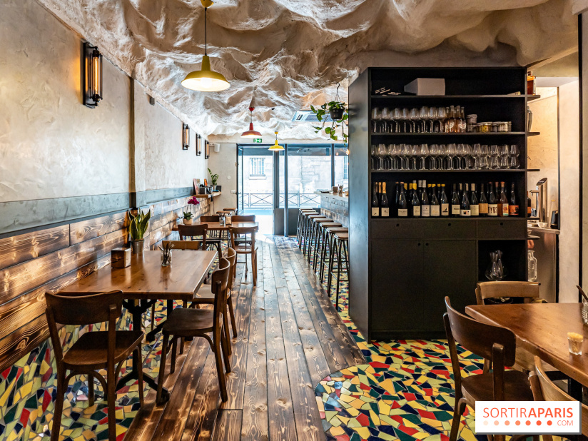 Tina restaurant - bar à Tapas Paris 6  -  salle restaurant 