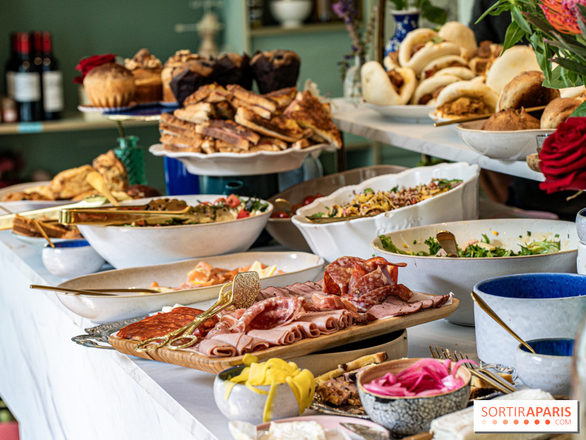 Le brunch à volonté de Chez Molly à Versailles dans les Yvelines - 78 -  buffet à volonté