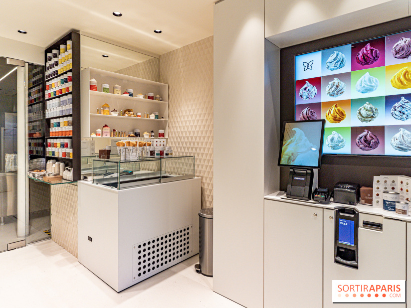 Angiolo, le glacier de Saint-Germain-des-Près - les photos -  boutique ouverte