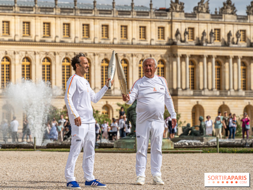 JO Paris 2024 : Les porteurs et relais de la flamme à Versailles