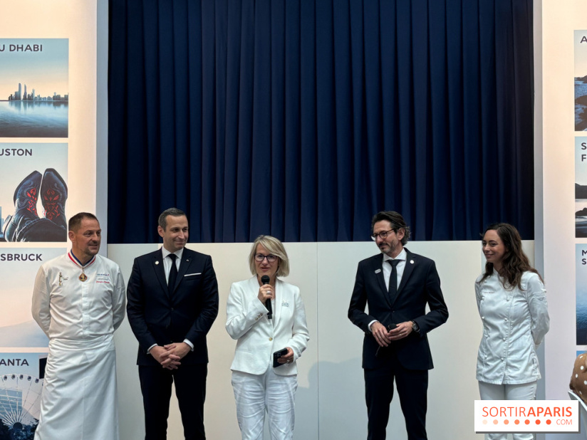 Restaurant Air France  - Présentation d'Air France et des chefs 