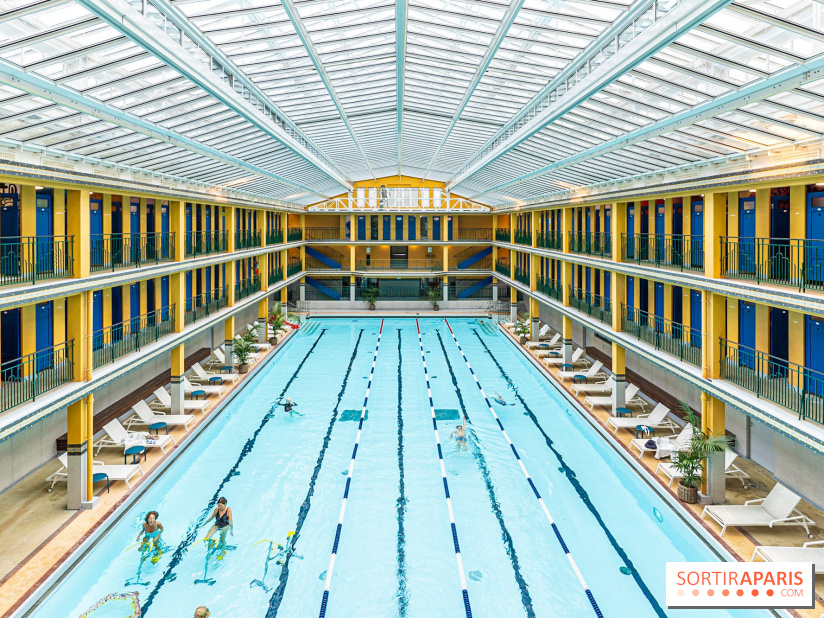 Les cabines de 70 artistes street-art à Molitor, 2e édition internationale - photos - piscine entière