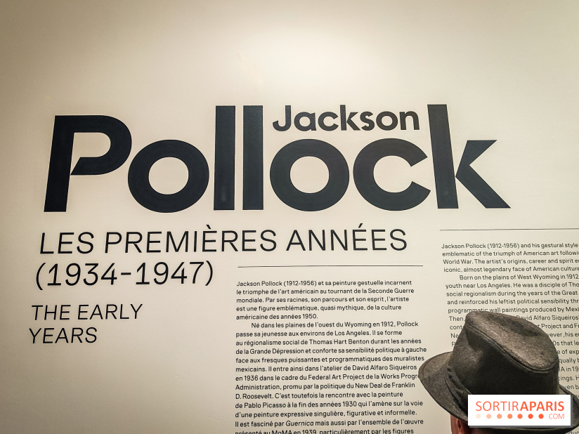 Jackson Pollock, les premières années : l'exposition rétrospective au musée Picasso Paris - photos - IMG20241011094102