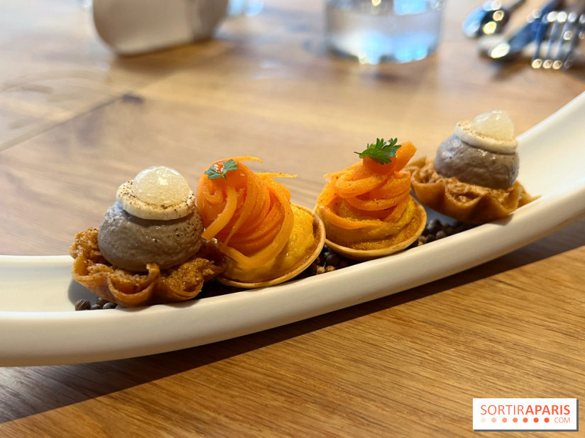 Aldehyde - Canapés champignons et kémia