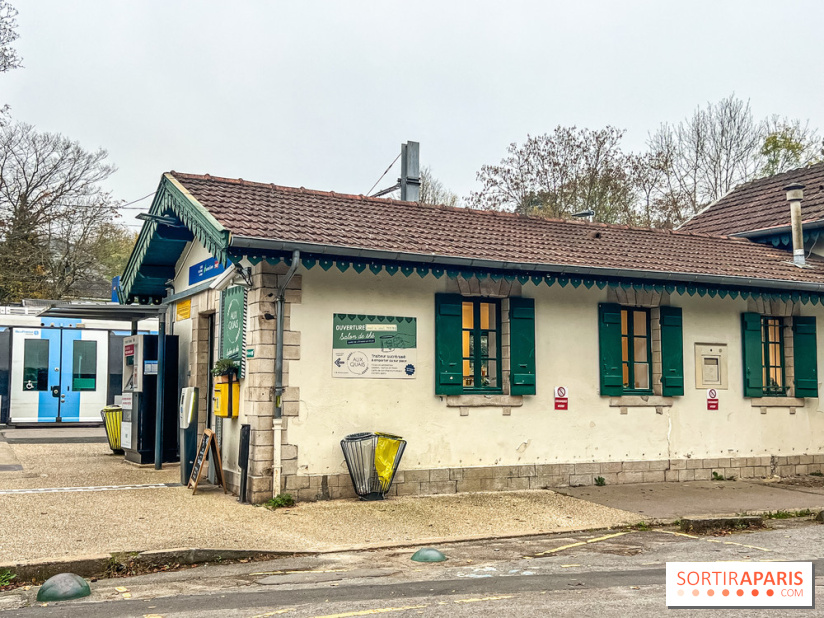 Aux Quais, le salon de thé dans la gare de l'Étang-la-Ville - Yvelines