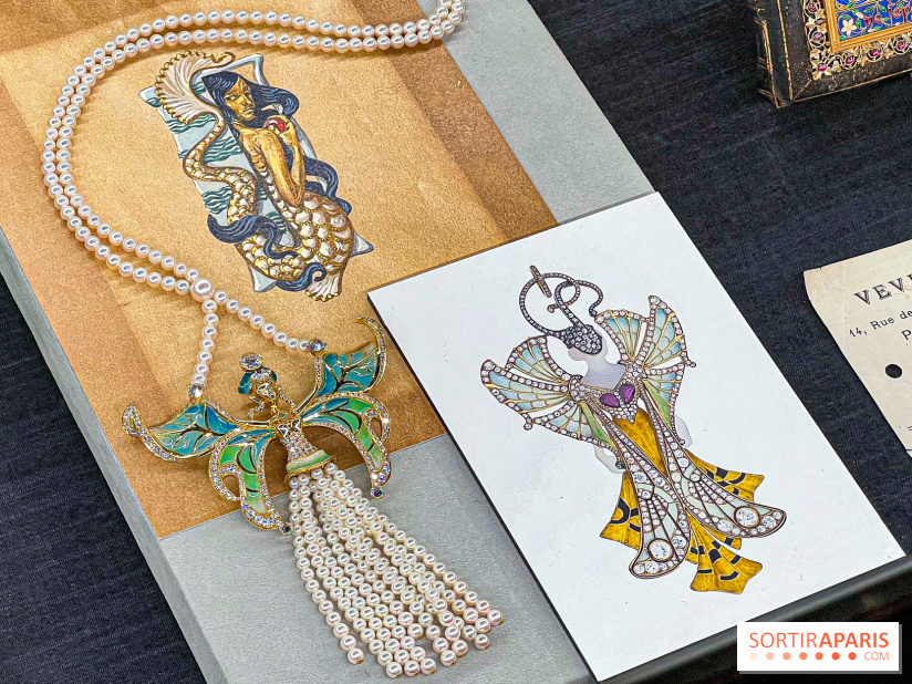 L'exposition gratuite des bijoux de la Maison de Haute-Joaillerie Vever rue de la Paix, à Paris - image00034