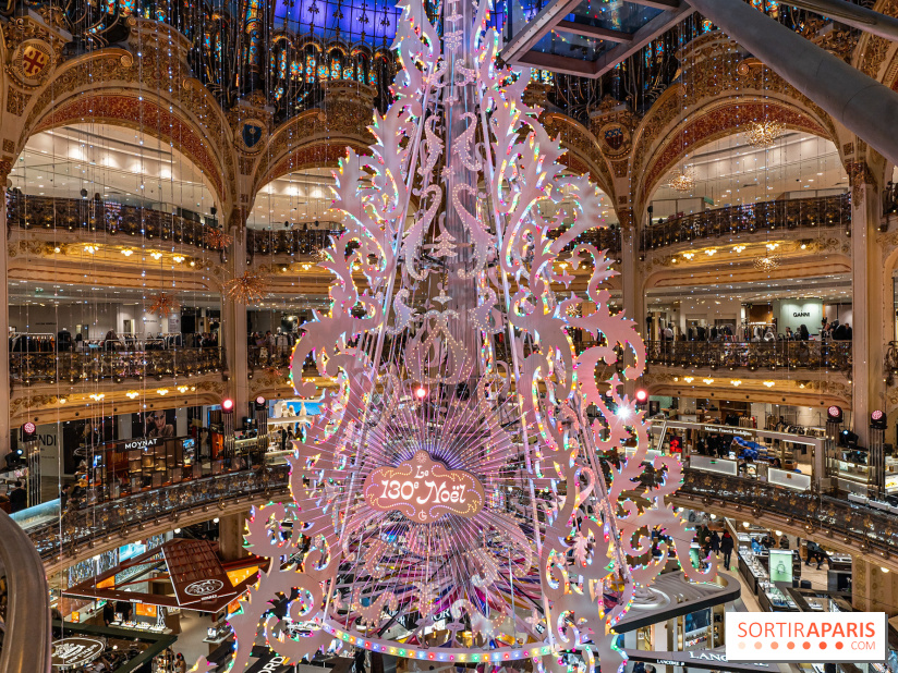 Le sapin de Noël des Galeries Lafayette 2024 - A7C6388