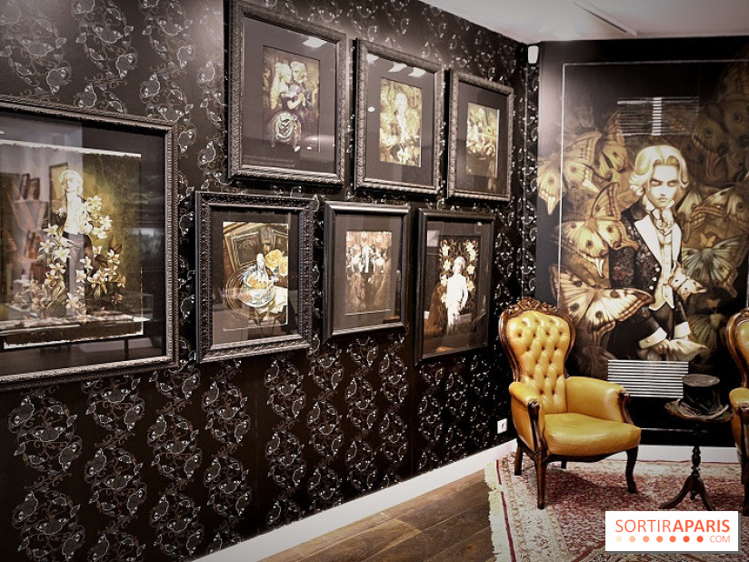 Benjamin Lacombe à la Galerie Gallimard, nos photos - bis