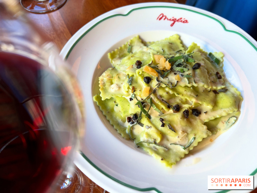 Miglia - Ravioli ricotta, sauge, parmesan