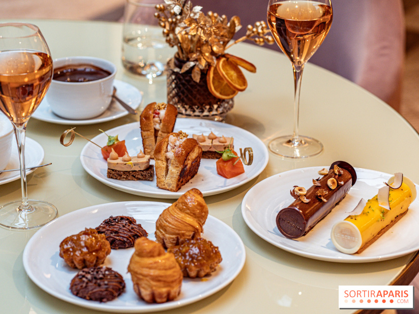 Le tea time de Noël du Scribe Paris 2024, chic et pas cher -  A7C9127