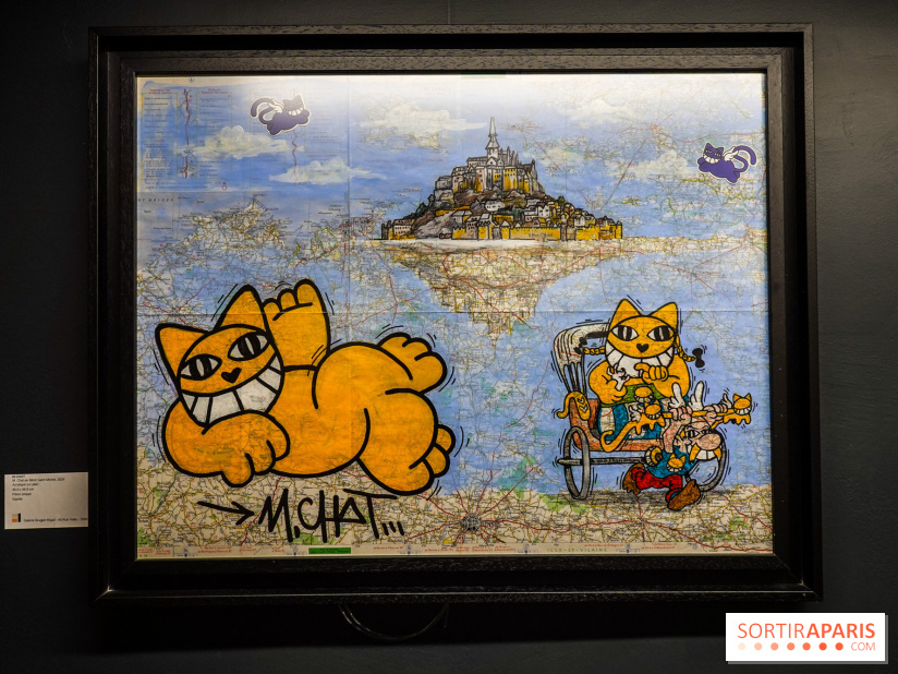 M. Chat, nos photos de son expo à la Galerie Brugier-Rigail