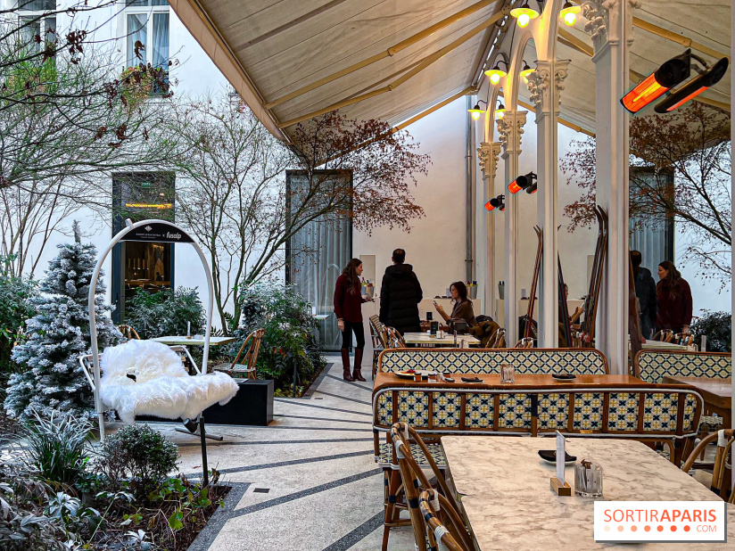 La terrasse d'hiver 2024 de l'hôtel 5* Maison Albar - Le Vendôme : un Tea Time à prix tout doux !