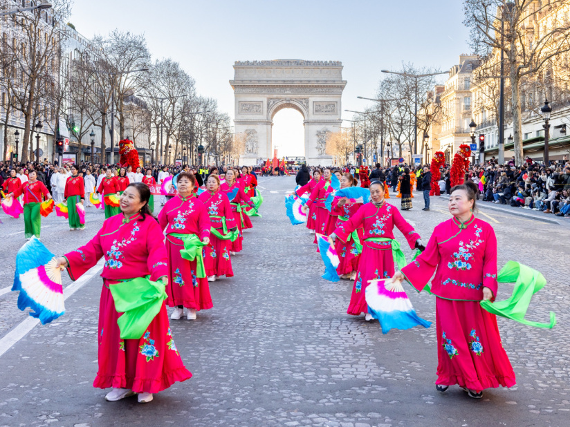 Défilé du Nouvel An Chinois sur les Champs-Élysées 2025 - IMG 7793