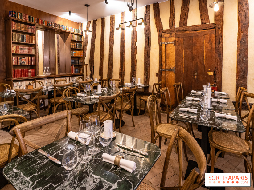 Le Bistro des Livres, le restaurant français pour les amoureux des bouquins -  A7C1777