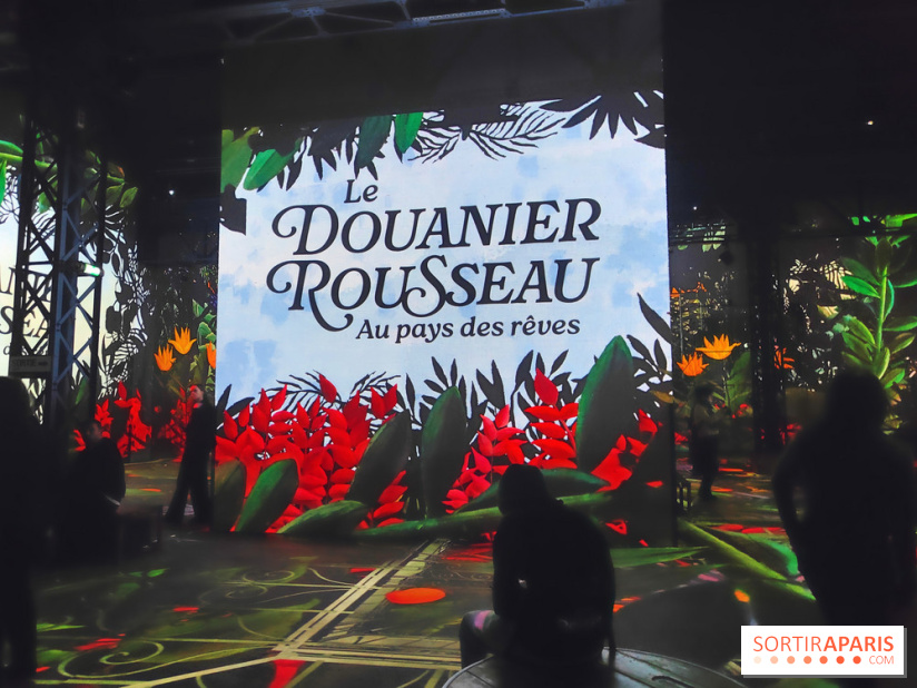 Le Douanier Rousseau, au pays des rêves : l'exposition immersive de l'Atelier des Lumières - photos