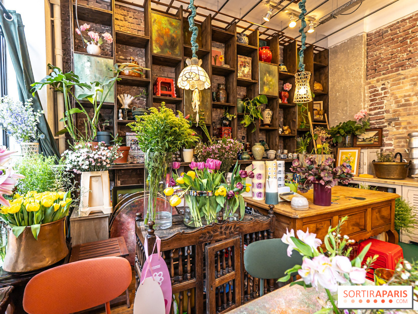 Hanoi 1988 flowers & Archives, le coffee shop vietnamien - fleuriste et atelier DIY