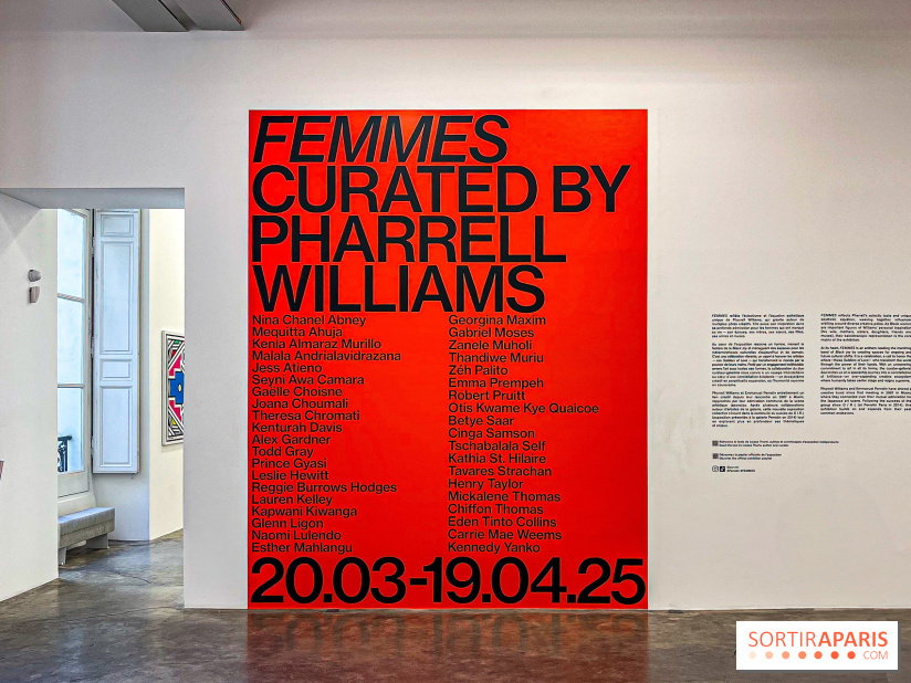 FEMMES : l'exposition collective et gratuite de Pharrell Williams à la Galerie Perrotin