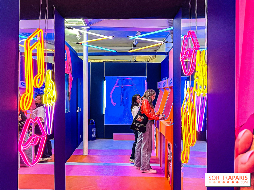 Gamebar î-cone-ique : un pop up hybride entre bar à glaces & bar à jeux d'arcade à Paris