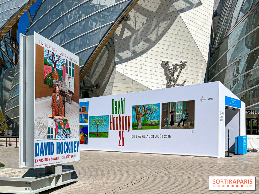 David Hockney : la plus grande exposition retrospective de l'artiste à la Fondation Louis Vuitton - IMG 8800 jpg