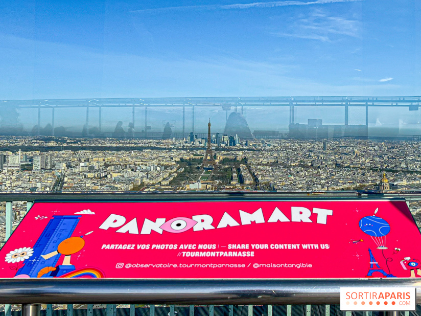 Panoramart : l'exposition créative signée Aurélien Jeanney, perchée au sommet de la Tour Montparnasse