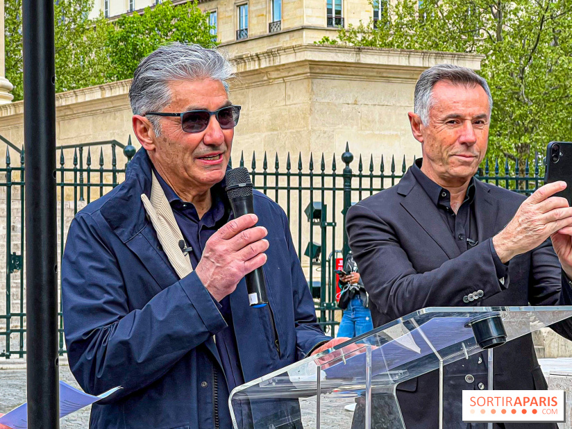 Exposition en plein air des œuvres monumentales d'Andrea Roggi, quartier Faubourg Saint-Honoré - image00001