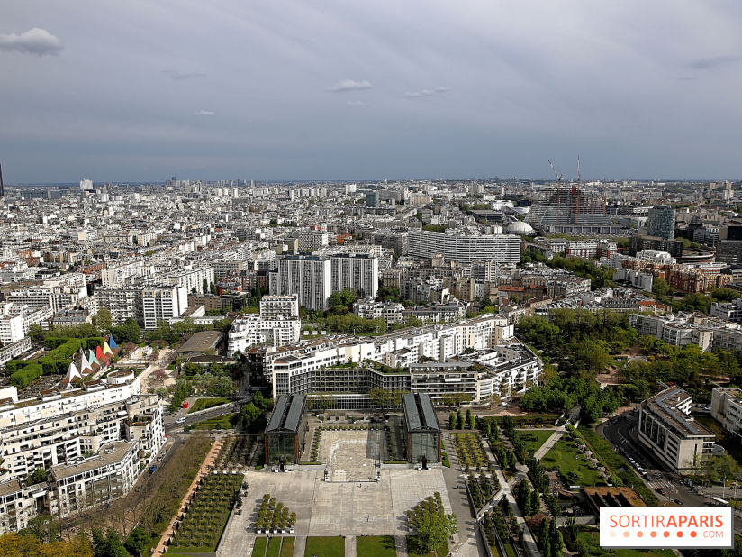 Ballon de Paris au parc André-Citroën : nos photos du vol à bord de l'aéronef - visuel Paris - vue aérienne Paris - vue toit Paris
