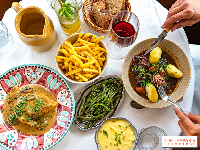 Margaux, le restaurant français typique, face à la Tour Eiffel - A7C09284