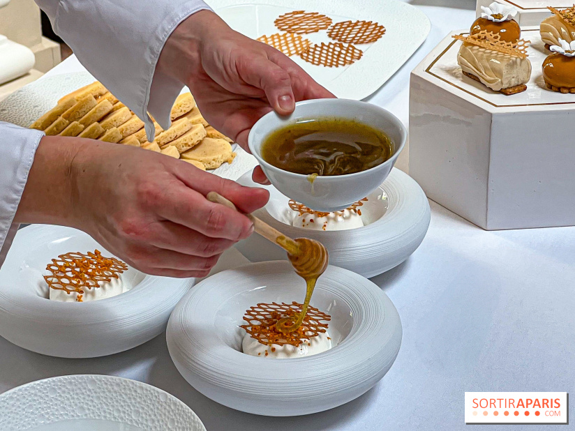 Tea Time griffé Chaumet au Peninsula Paris : le miel sublimé sous toutes ses formes par Anne Coruble