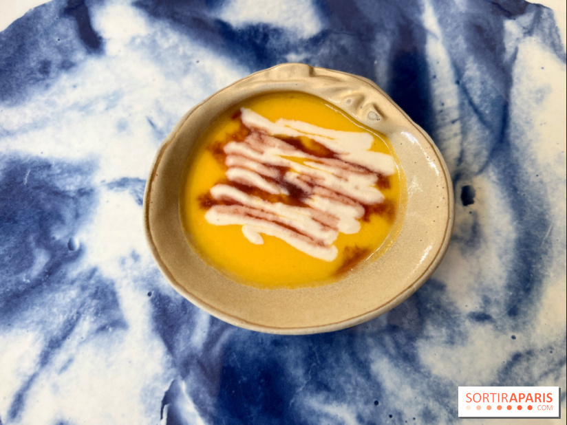 Divellec - Soupe melon, amande, Porto