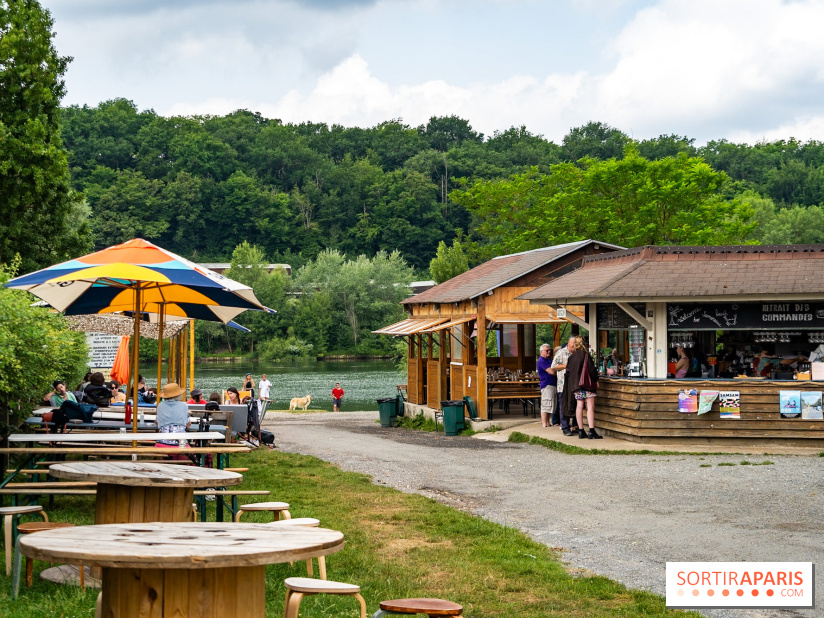 La Buvette de Samoreau près de Fontainebleau en Seine-et-Marne  - A7C02402
