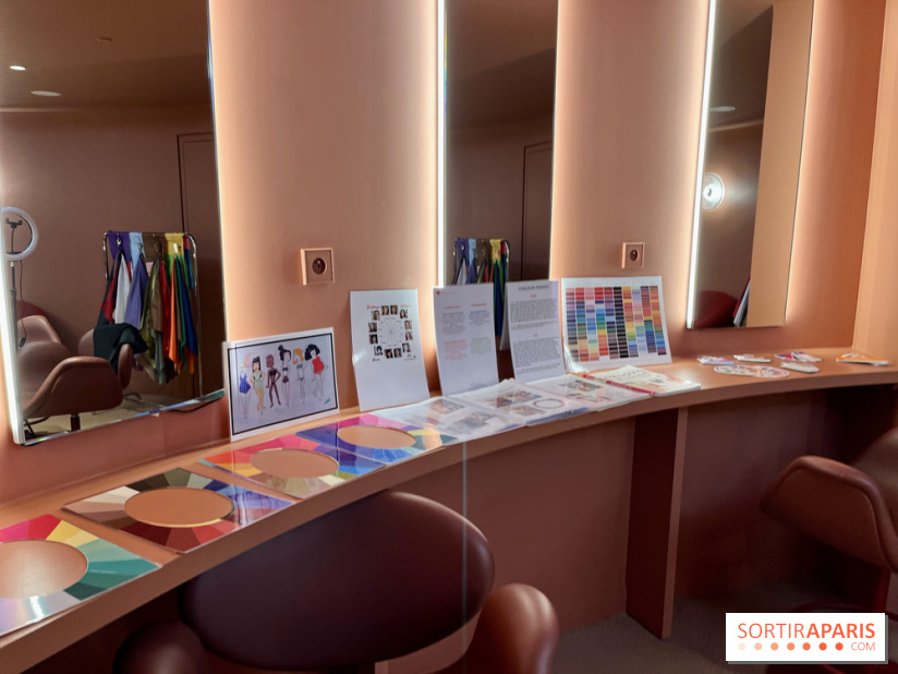 Colorimétrie à la Wellness Galeries Lafayette