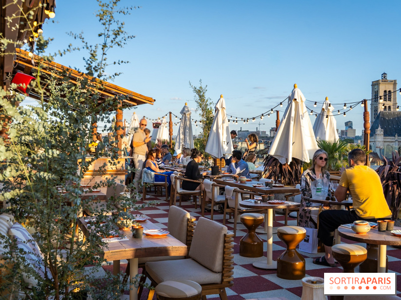 Terraza Mikuna : le rooftop du BHV Marais - A7C06845
