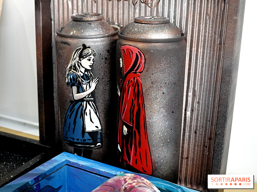 Les Bombasphères : nos photos de l'expo de street art à la Lab Galerie à Paris 