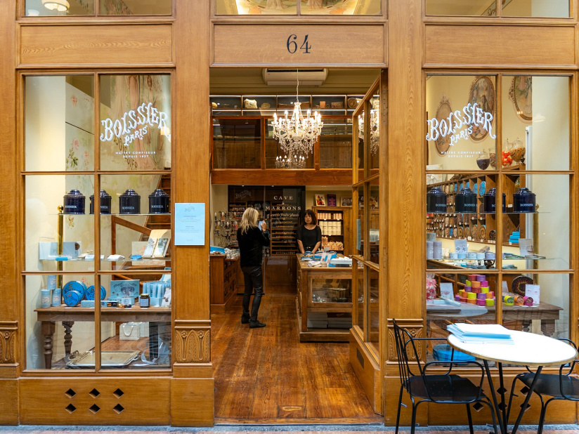 Maison Boissier Galerie Vivienne, boutique - musée