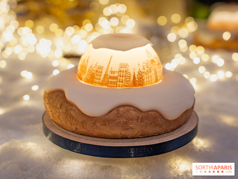 la Bûche de Noêl du Mandarin Oriental Lutetia aux Lumières de Paris - A7C08062