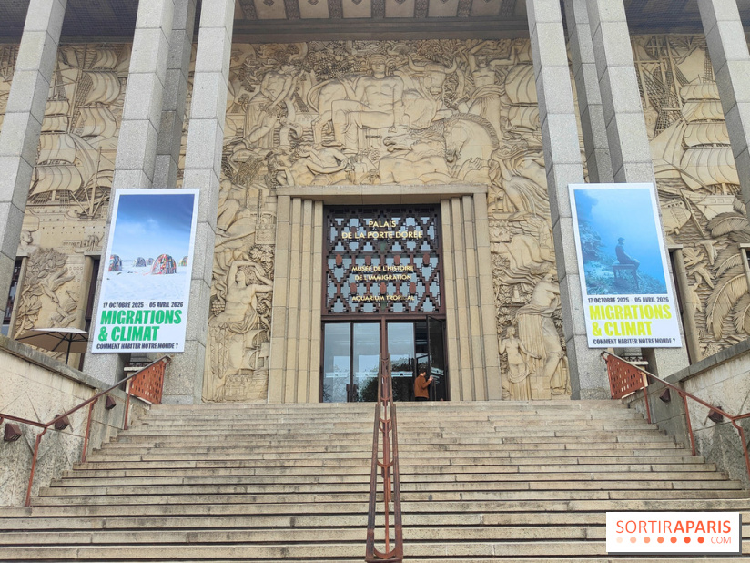 Migrations et climat : une exposition instructive au Palais de la Porte Dorée, nos photos