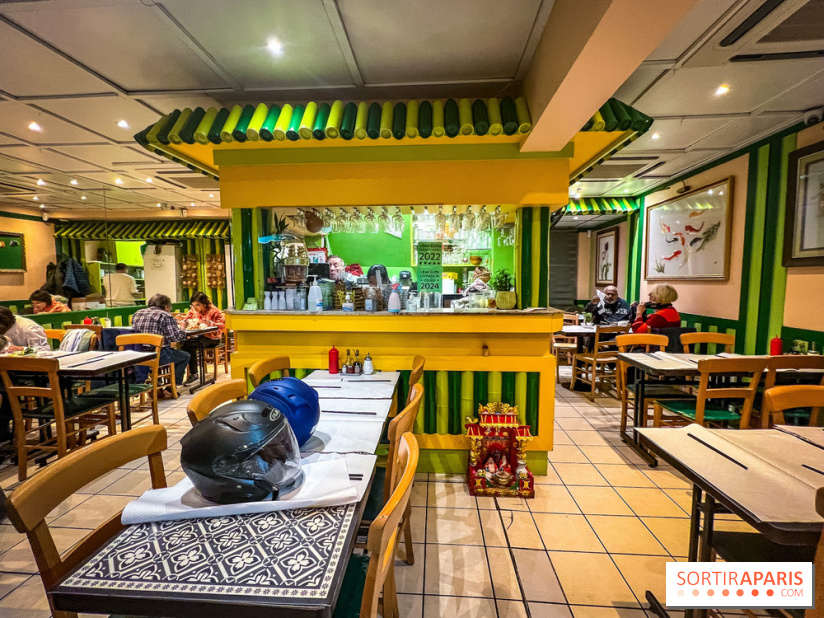 Le Bambou restaurant vietnamien Paris 13e - photos - salle