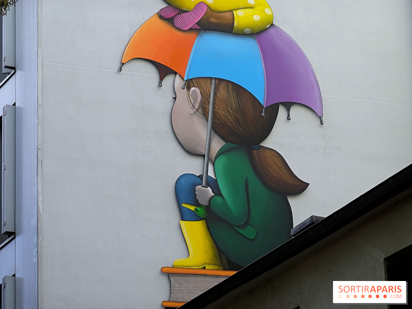 Seth, les photos de son œuvre murale à Belleville