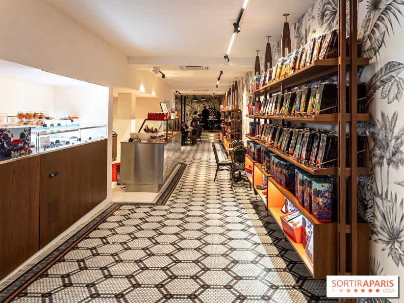 salon de thé chocolatier Chapon Saint-Germain-En-Laye - Yvelines:  chocolat chaud et gourmandises - photos - A7C01858