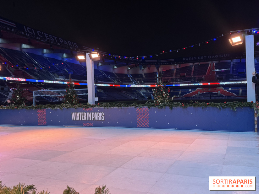 Patinoire au Parc des Princes