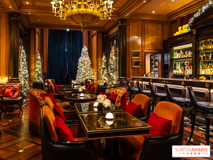 Le bar et salon de thé de Noël du George V 2025 - les photos