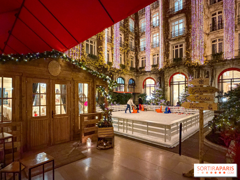 Noël 2025 au Plaza Athénée : tea time festif en famille, patinoire enchantée et chalet-raclette